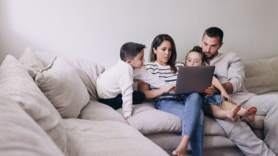 A family looking for adoption support in Birmingham